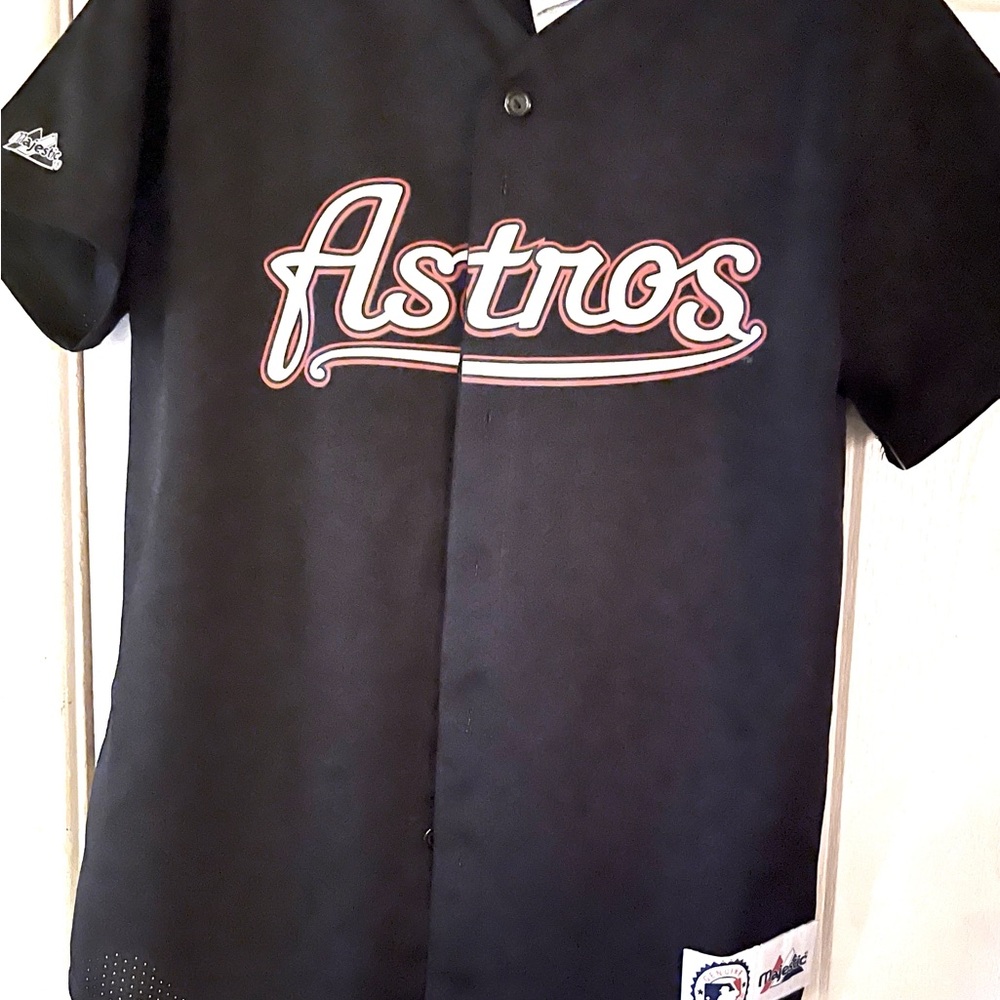 Majestic vintage astros jersey